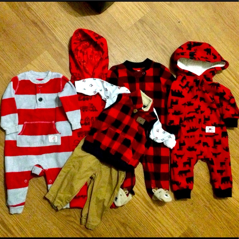 Boys Winter 6month Bundle Carter’s 7pc